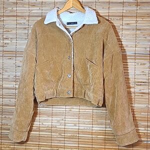 Cozy Corduroy Crop Jacket